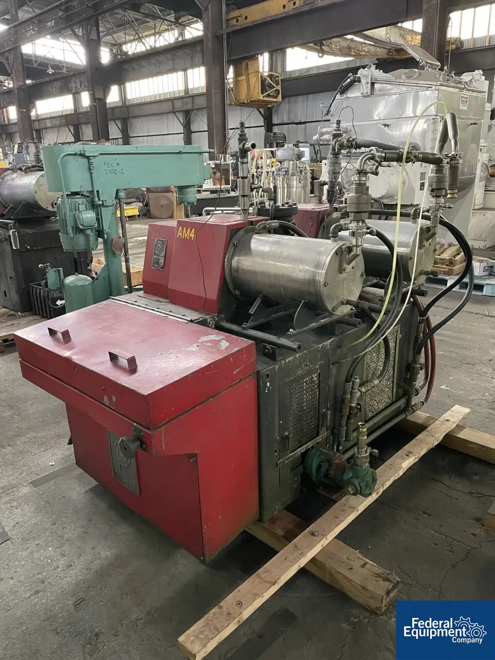 Premier #HM-15II, dual chamber medial mill, dual 15 liter jacketed chambers, mechanical seals w/seal pots - Image 3