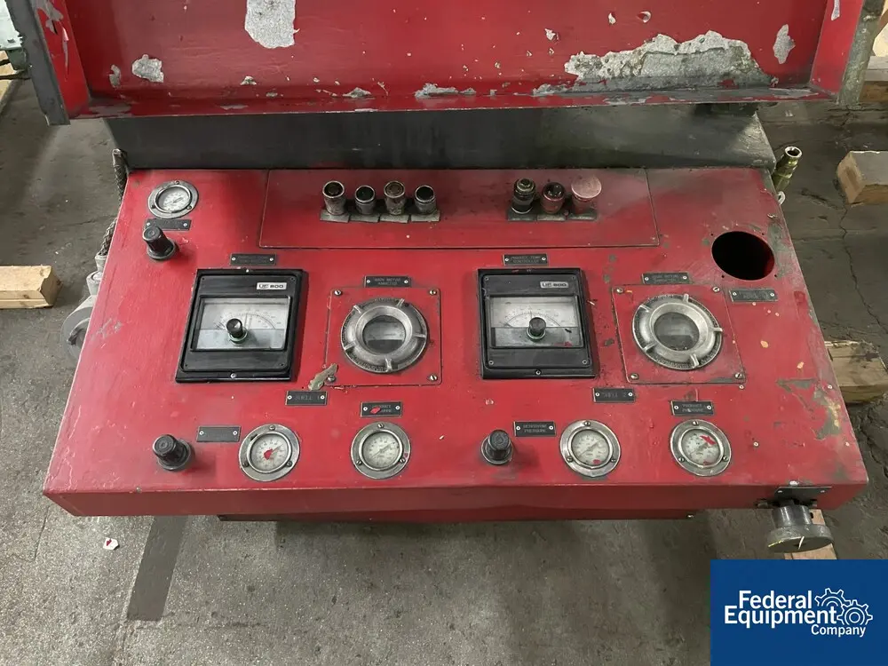 Premier #HM-15II, dual chamber medial mill, dual 15 liter jacketed chambers, mechanical seals w/seal pots - Image 6