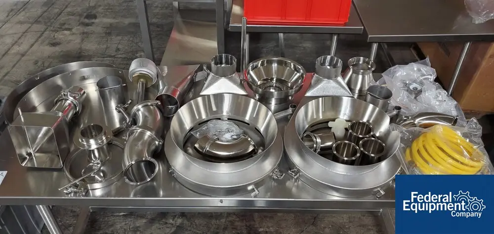 Lot of Stainless Steel Parts, assorted - Image 1