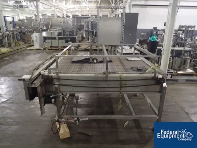 48" W x 66" L Accumulation Conveyor Table, Stainless Steel frame - Image 3