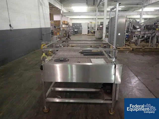 48" W x 66" L Accumulation Conveyor Table, Stainless Steel frame - Image 4