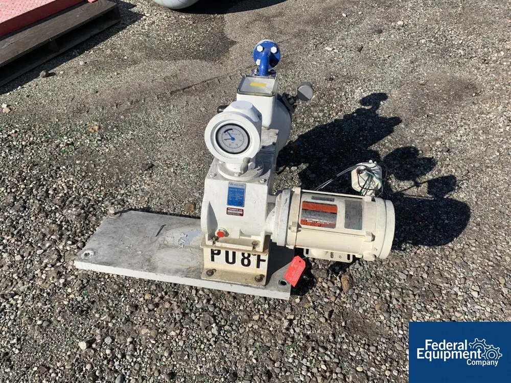Braun + Luebbe #H2-31, Metering Pump, 290 GPH, Stainless Steel 1.5 hp, 230/460 volt xp motor - Image 3