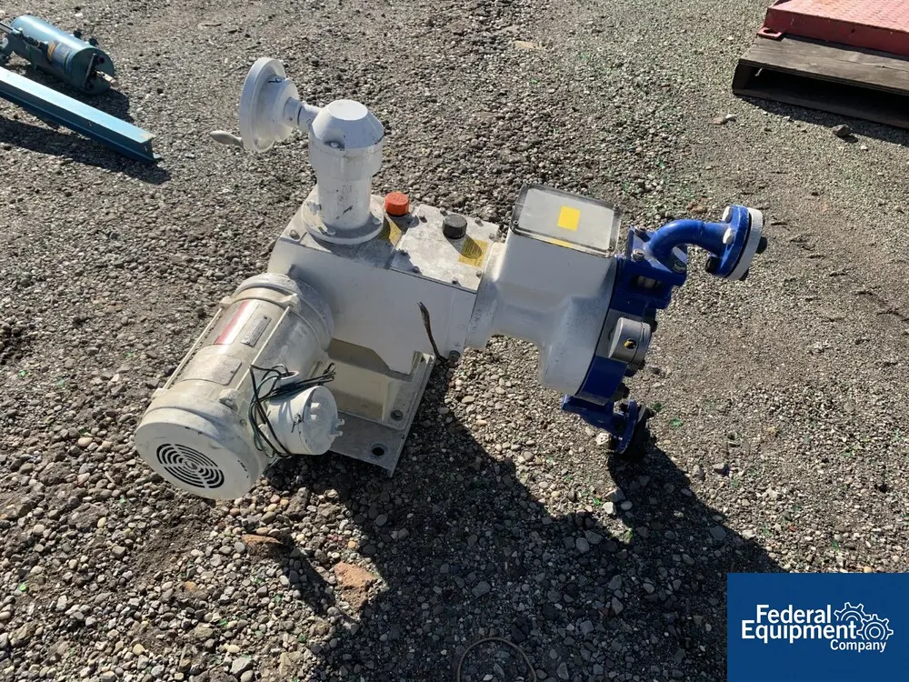 Braun + Luebbe #H2-31, Metering Pump, 290 GPH, Stainless Steel 1.5 hp, 230/460 volt xp motor - Image 4