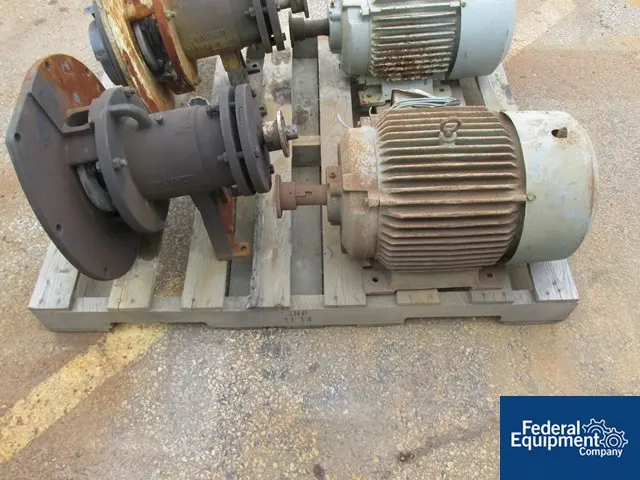 Wanner Engineering, Stan-Cor pump spindle, with impeller, no housing, for 12" size pumps, Kynar contact - Image 2