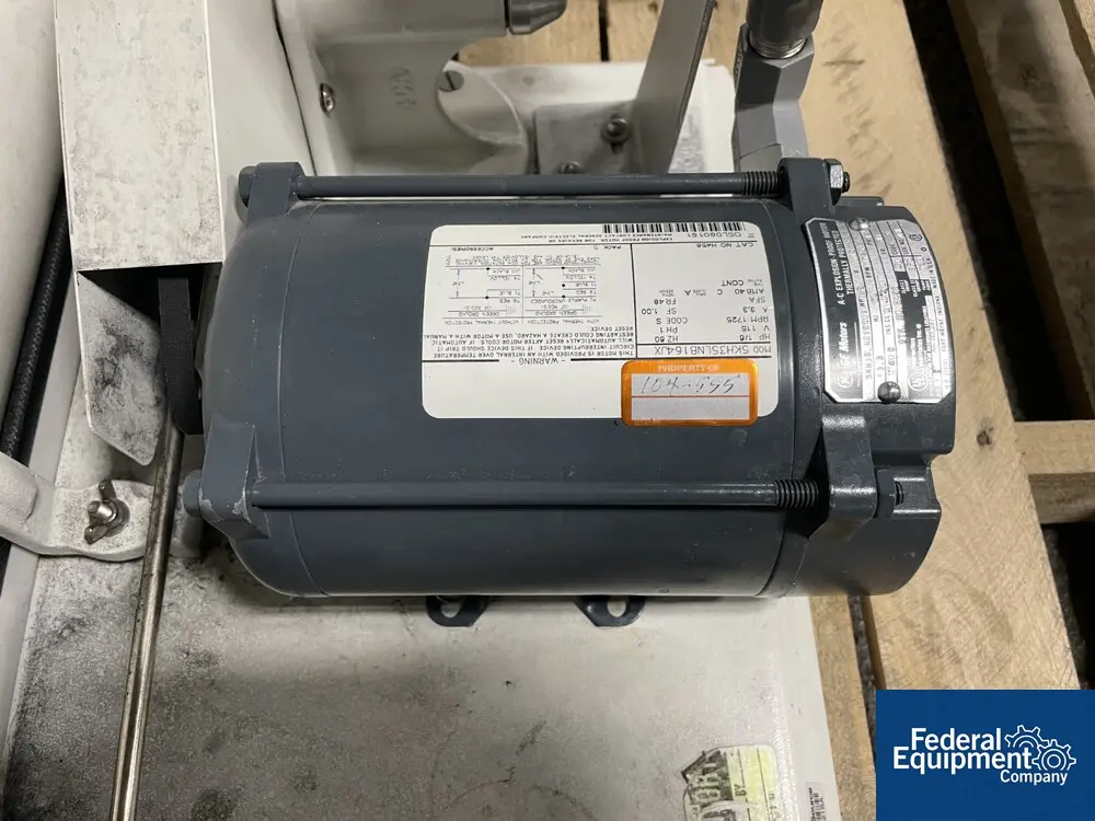 Parr #3911EGX, Hydrogenation Apparatus, 3" x 6", 1/6 HP explosion proof Motor, 4 liter gas canister, 115 volts - Image 6
