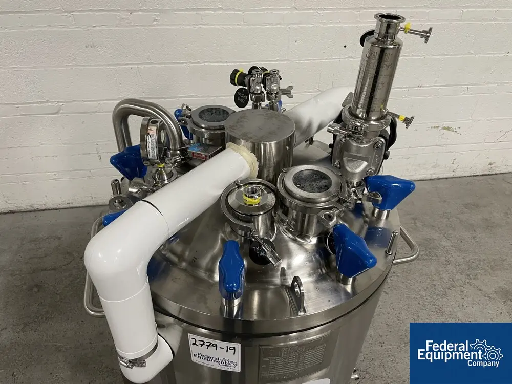 50/65 psi, Precision, Integrated Biosystems Cryovessel, 125 liter, 316L Stainless Steel, 20" x 30", 50/65# - Image 7