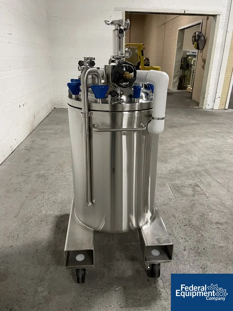 50/65 psi, Precision, Integrated Biosystems Cryovessel, 125 liter, 316L Stainless Steel, 20" x 30", 50/65# - Image 6