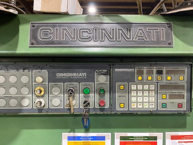 1/4" x 10' Cincinnati #250HS10, heavy duty shear, 48" front operated power back gauge, 15 hold downs, 32-70 - Image 2