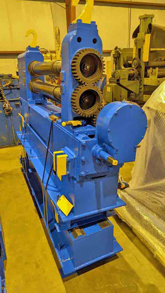 32" x 5" Stamco, slitting line, 10000 lb., 70" OD, 16"-20" ID, 4 seg mandrel - Image 4