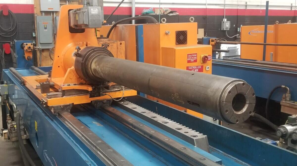 3.5" Addison McKee #DB-89CBE, CNC tube bender, mandrel, servo shift, 2008 - Image 3