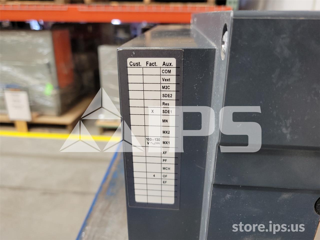 2500 Amps Square D Merlin Gerin Masterpact Nw25 H1 Mo/do Wm4ggr44rpsxfxxxxxt 120 Volts AC Shunt Trip, 2500 - Image 4
