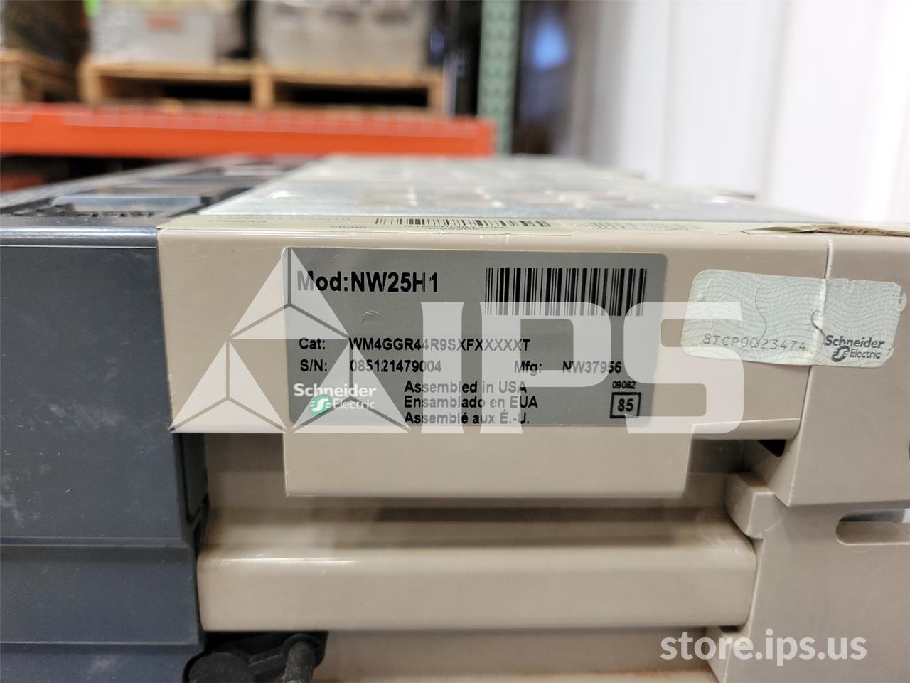 2500 Amps Square D Merlin Gerin Masterpact Nw25 H1 Mo/do Wm4ggr44rpsxfxxxxxt 120 Volts AC Shunt Trip, 2500 - Image 5