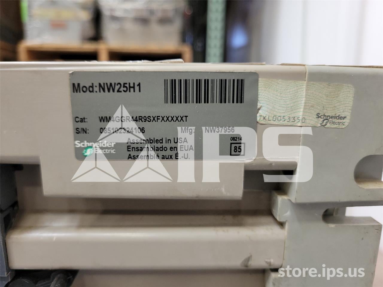2500 Amps Square D Merlin Gerin Masterpact Nw25 H1 Mo/do Wm4ggr44r9sxfxxxxxt Parts Unit, 120 Volts AC Shunt - Image 5