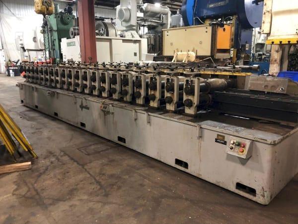 20 Stand, ASC #20HM-3-1/2, 40" roll space, 14" horizontal centers, 6.375"-8.750" vertical adjustment - Image 1