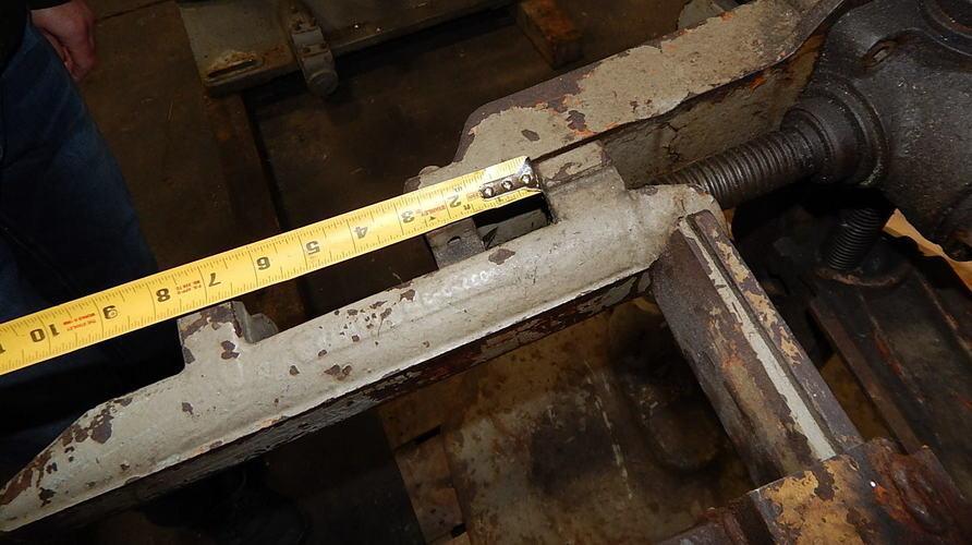 350 lb. Tishken #LR6, manual uncoiler, 6" width, 48" outside dimensions, 12"-20" ID - Image 7