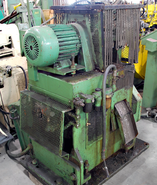 12 Ton, Tishken #C0-4-4, 4-post mechanical cut-off press, 4 stroke, 7" BH, 7" x12" die space, 1972 - Image 2