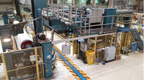 Valmet #Paper-Machine, 290000 ton capacity, 1971, rebuilt 1990 & 2004 (with shoe press) - Image 4