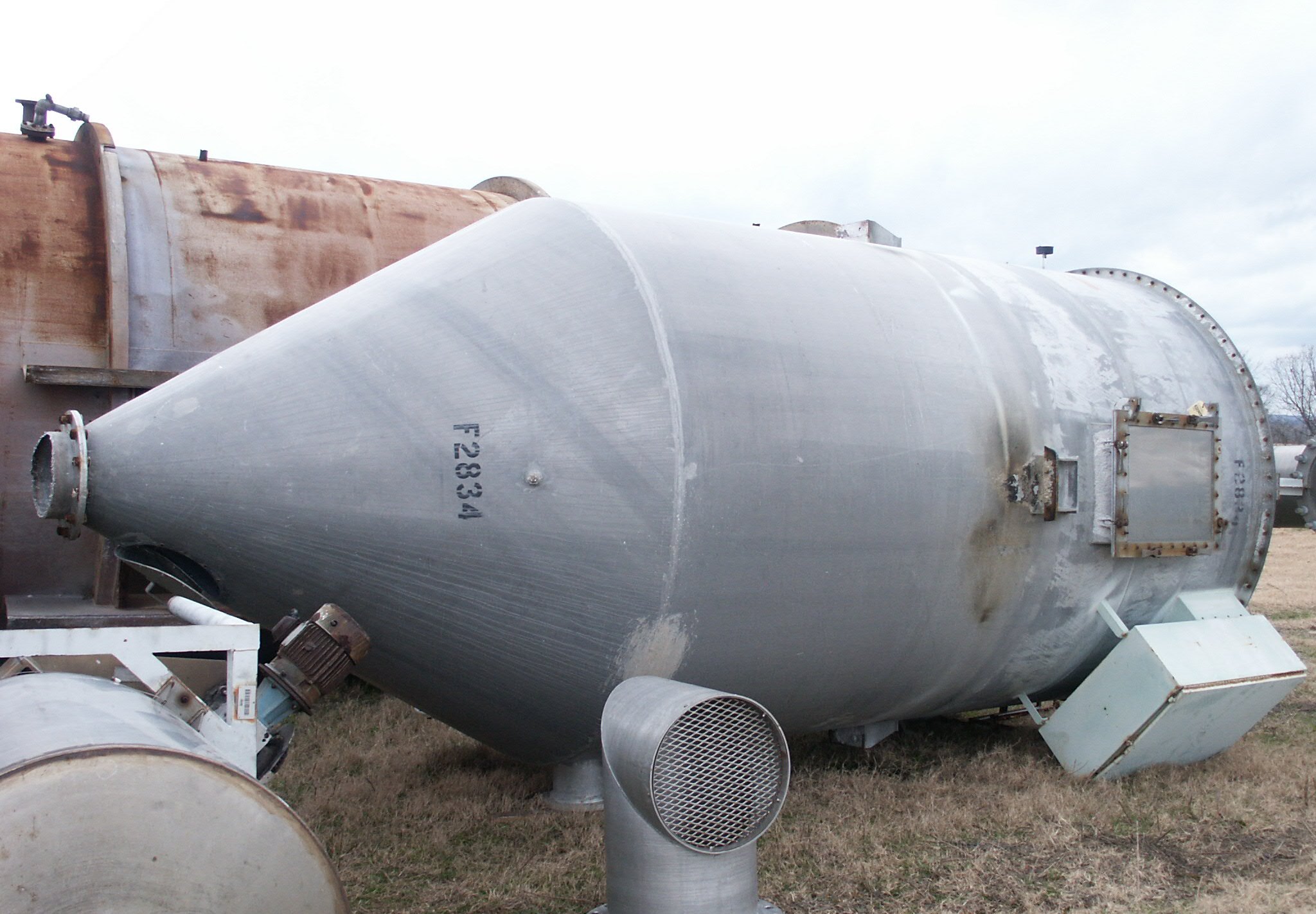 14500 cfm Reverse pulse jet dust collector, 60 psi, 1150 sq.ft. - Image 1