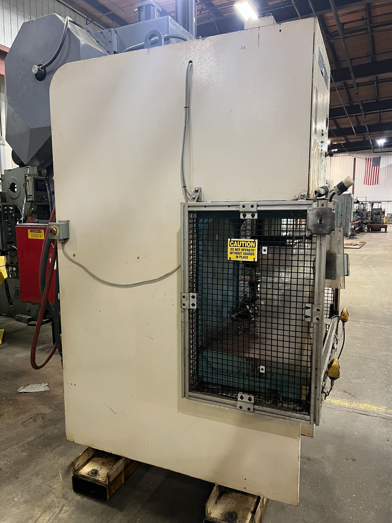 75 Ton, Neff #DF75-15M, hydraulic press, 10" stroke, 24" daylight, 10" throat, 31" x23" bed, 15 HP, 1997 - Image 4