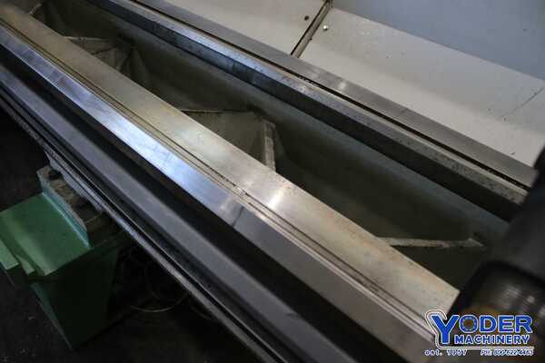 22" x 120" Harrison #M550, gap bed engine lathe, 15" swing over cross slide, 3-jaw 12" chuck, inch/metric - Image 7