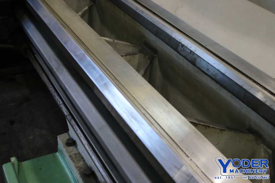 22" x 120" Harrison #M550, gap bed engine lathe, 15" swing over cross slide, 3-jaw 12" chuck, inch/metric - Image 8