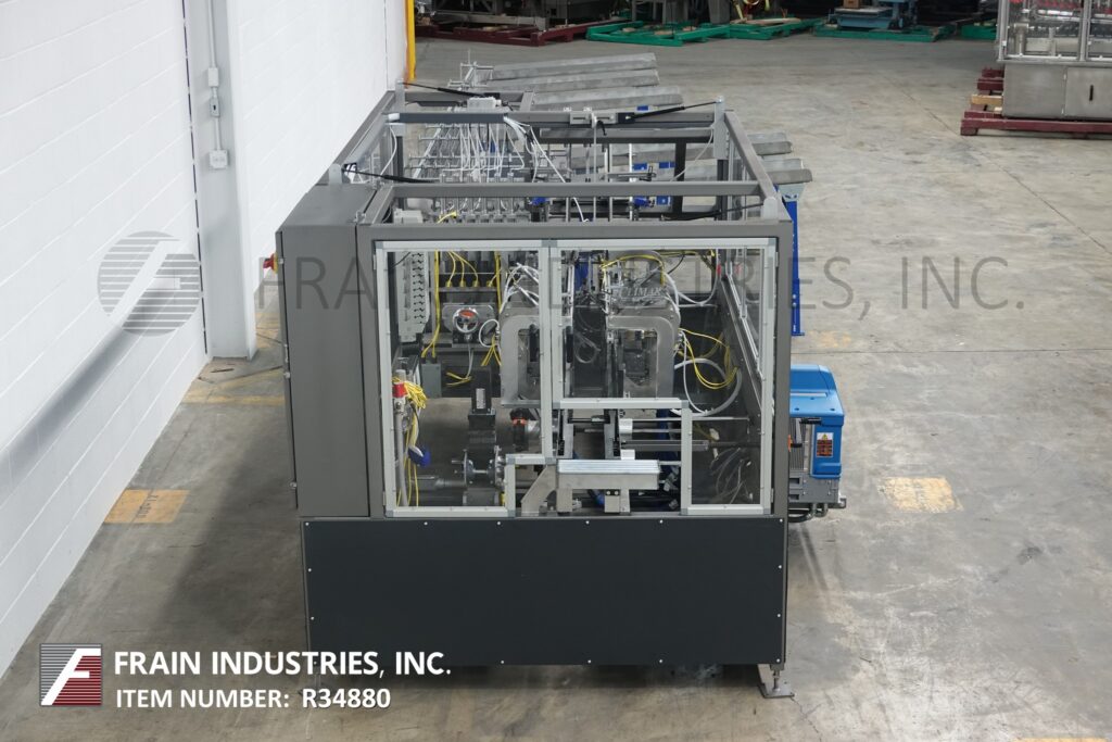 Climax #C3, automatic, intermittent motion, 6 lane, side load, hot melt glue cartoner rated up to 18 cartons - Image 3