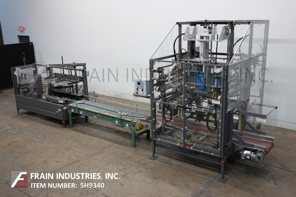 Pearson #CE15T/BI18, automatic case erector and bottom taper rated up t - Image 1