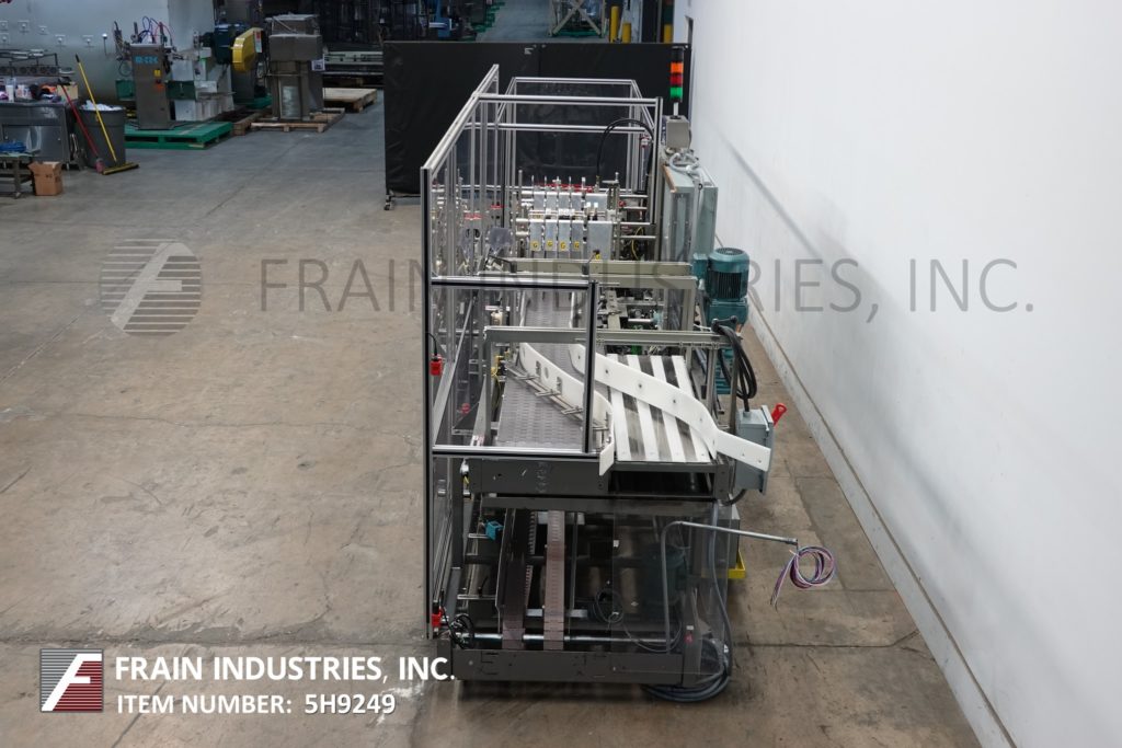 Hartness #825, automatic, intermittent motion, ascending, drop case packer rated from 10-30 cases per minute - Image 3
