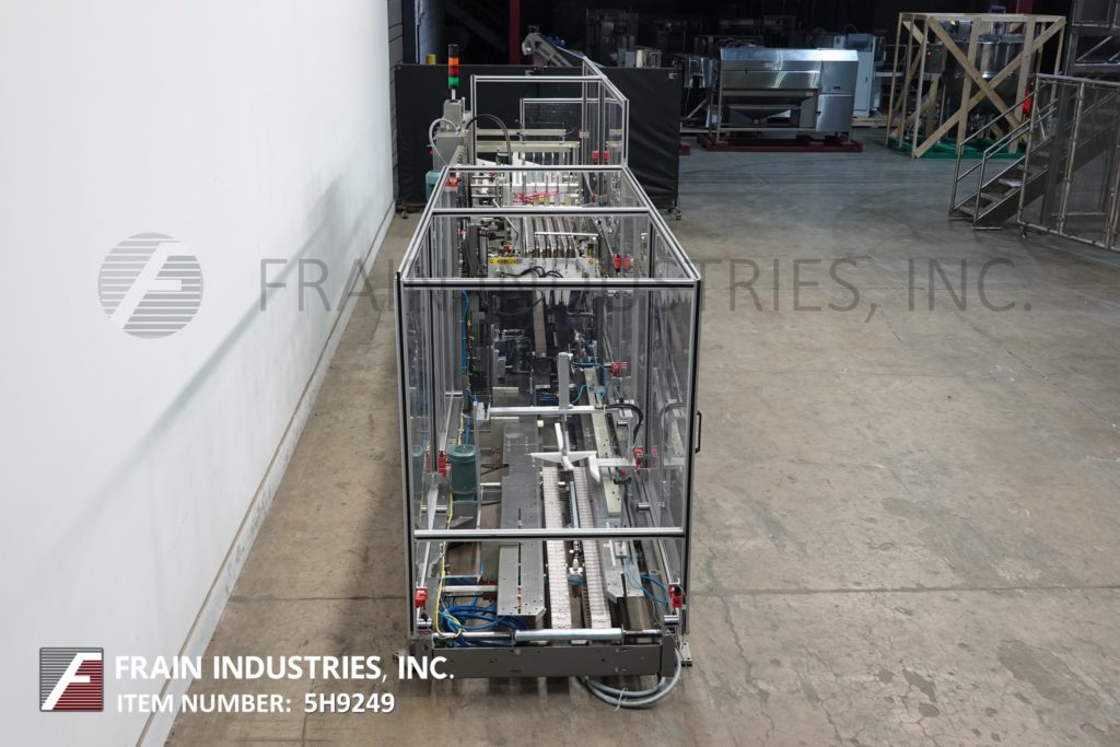 Hartness #825, automatic, intermittent motion, ascending, drop case packer rated from 10-30 cases per minute - Image 4