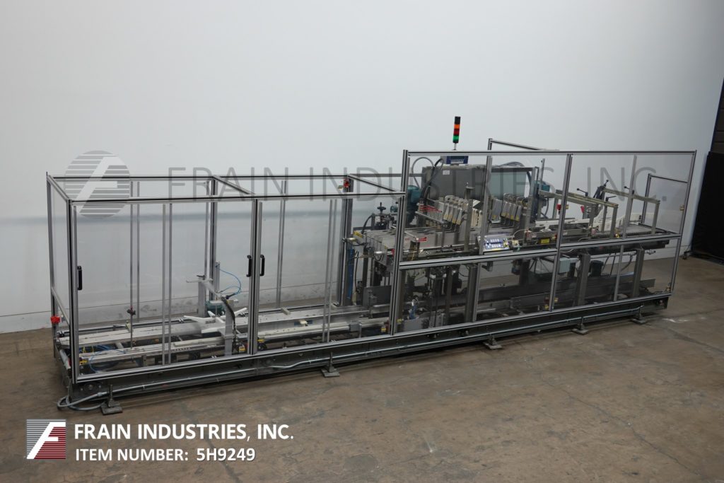 Hartness #825, automatic, intermittent motion, ascending, drop case packer rated from 10-30 cases per minute - Image 5