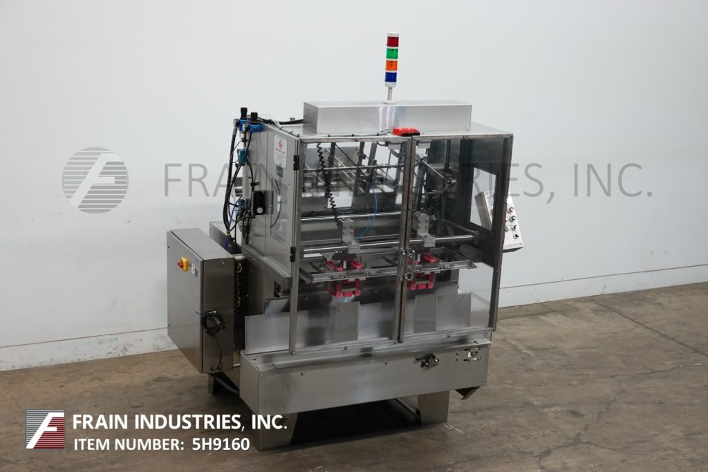 Bradman Lake #H2S-60, automatic, (2) head Stainless Steel tray former, rated to 60 cycles per minute each head - Image 5