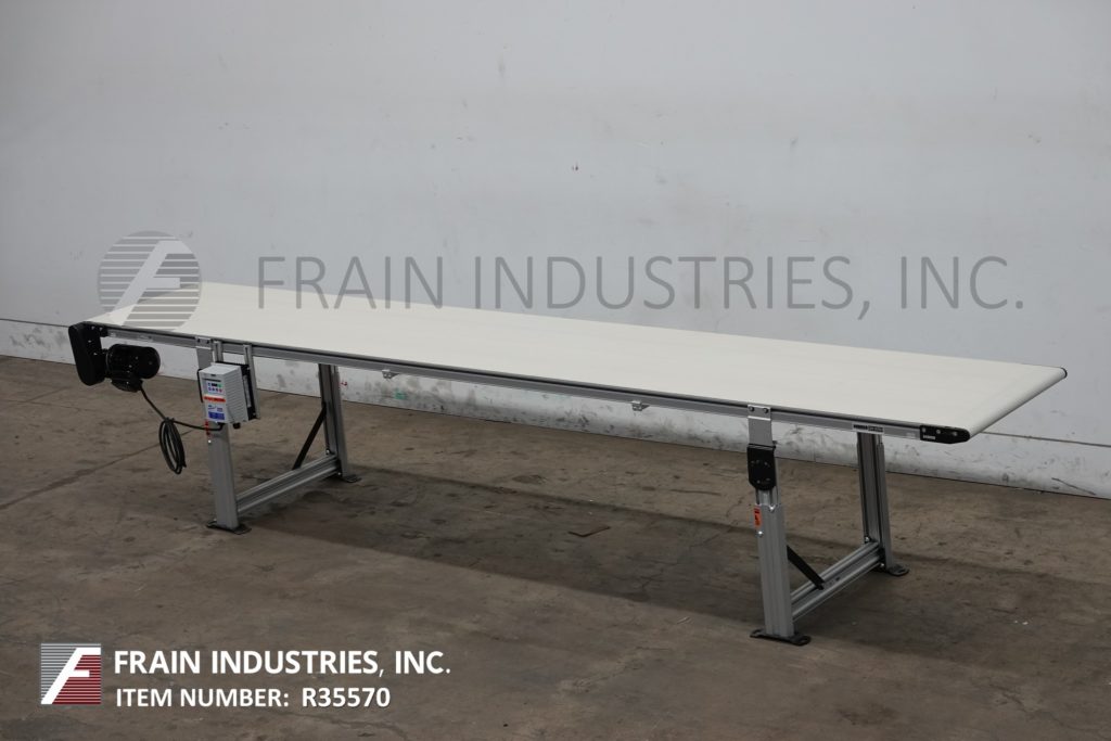 24" wide x 12' long, Dorner #2200, Aluminum frame belt conveyor, vari-speed controller - Image 5