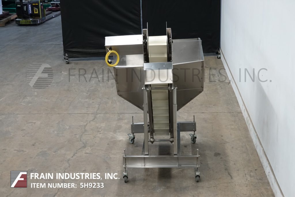 Hoppmann #EP-8, feeder incline/cleated, Stainless Steel - Image 4