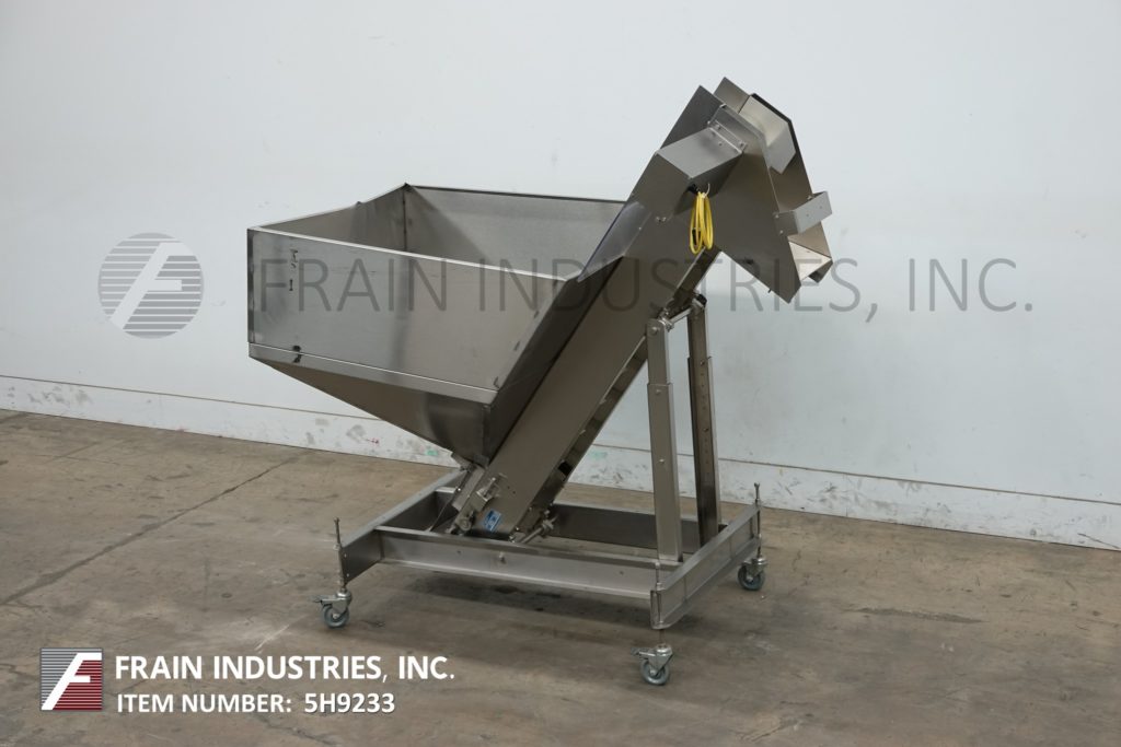 Hoppmann #EP-8, feeder incline/cleated, Stainless Steel - Image 5