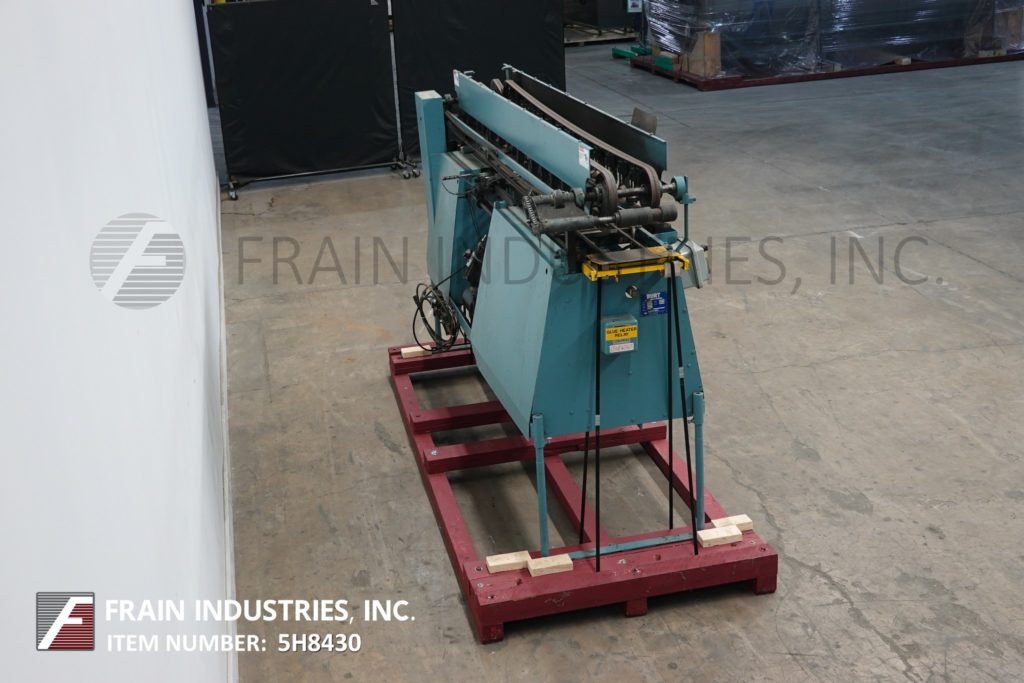 Mateer Burt #704, automatic, roll through glue labeler, rated from 10-600 containers per minute - Image 4
