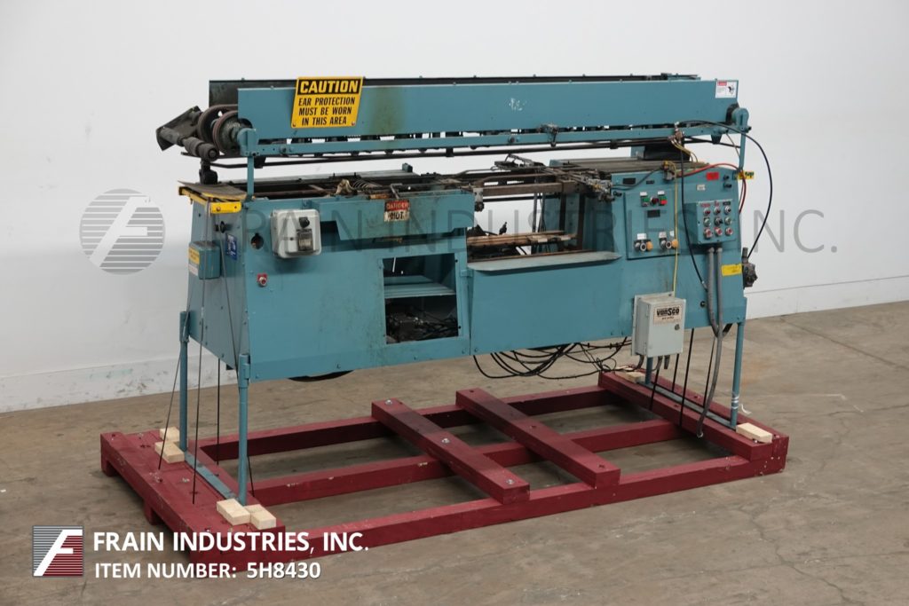 Mateer Burt #704, automatic, roll through glue labeler, rated from 10-600 containers per minute - Image 5