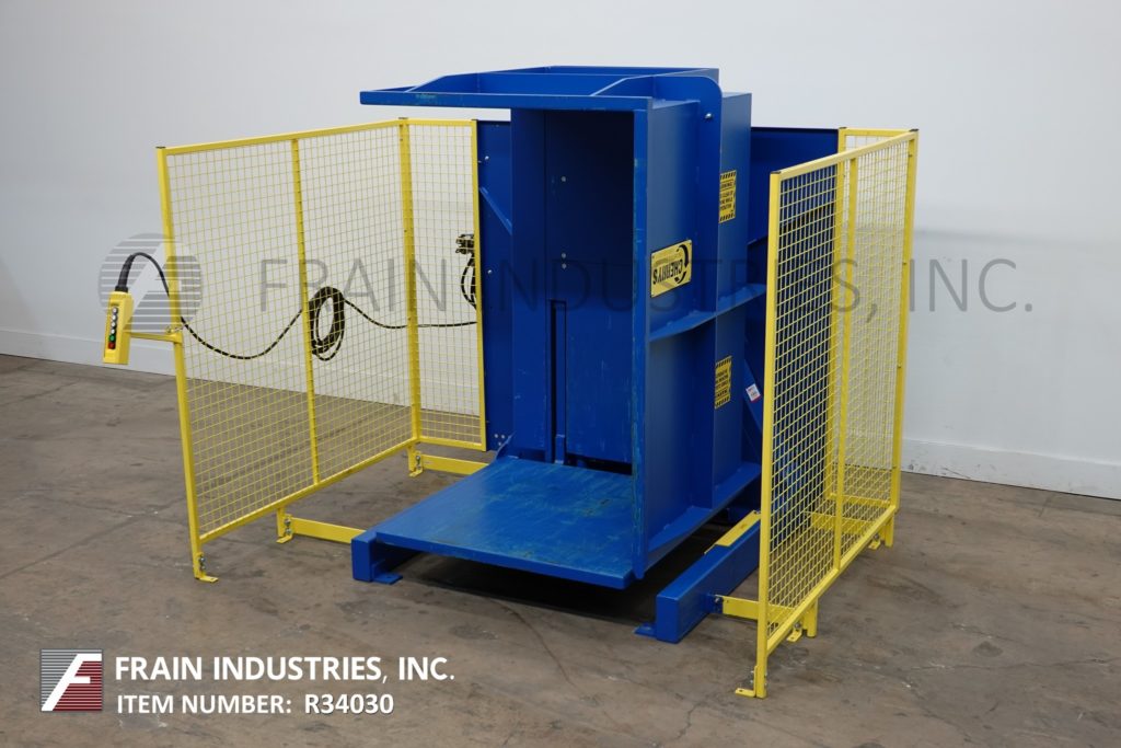 Cherrys Industrial Equipment #SC75, Material Handling Pallet Inverter, free standing, single clamp, 180° - Image 5