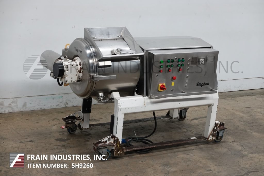 Stephan Machinery #TK150, 150 liter or 39 gallon drum capacity, horizontal mixer rated up to 800 kg of - Image 1