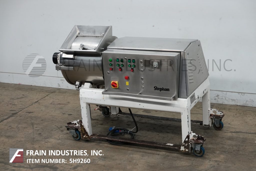 Stephan Machinery #TK150, 150 liter or 39 gallon drum capacity, horizontal mixer rated up to 800 kg of - Image 5