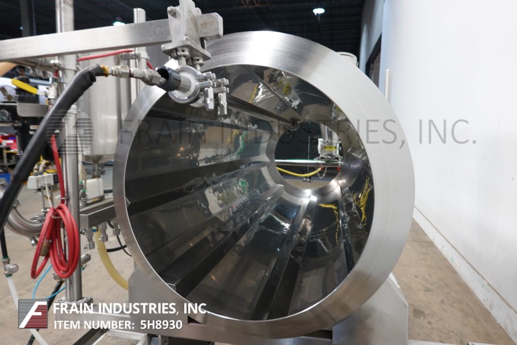 30" Spray Dynamic #Soft-Flight, Stainless Steel, continuous motion coating drum - Image 2