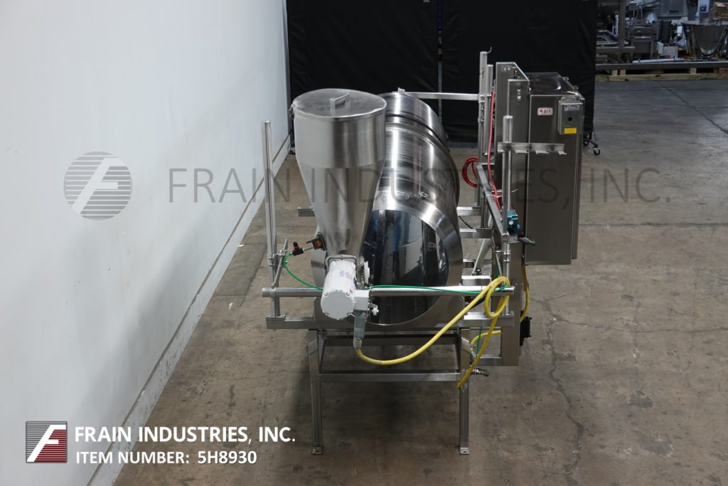 30" Spray Dynamic #Soft-Flight, Stainless Steel, continuous motion coating drum - Image 3