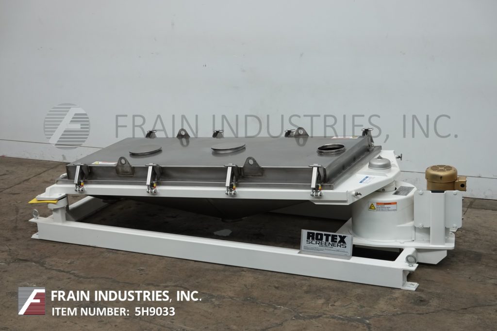 35" Rotex #R3431SAN SSSL, Stainless Steel, single deck vibratory sifter - Image 5