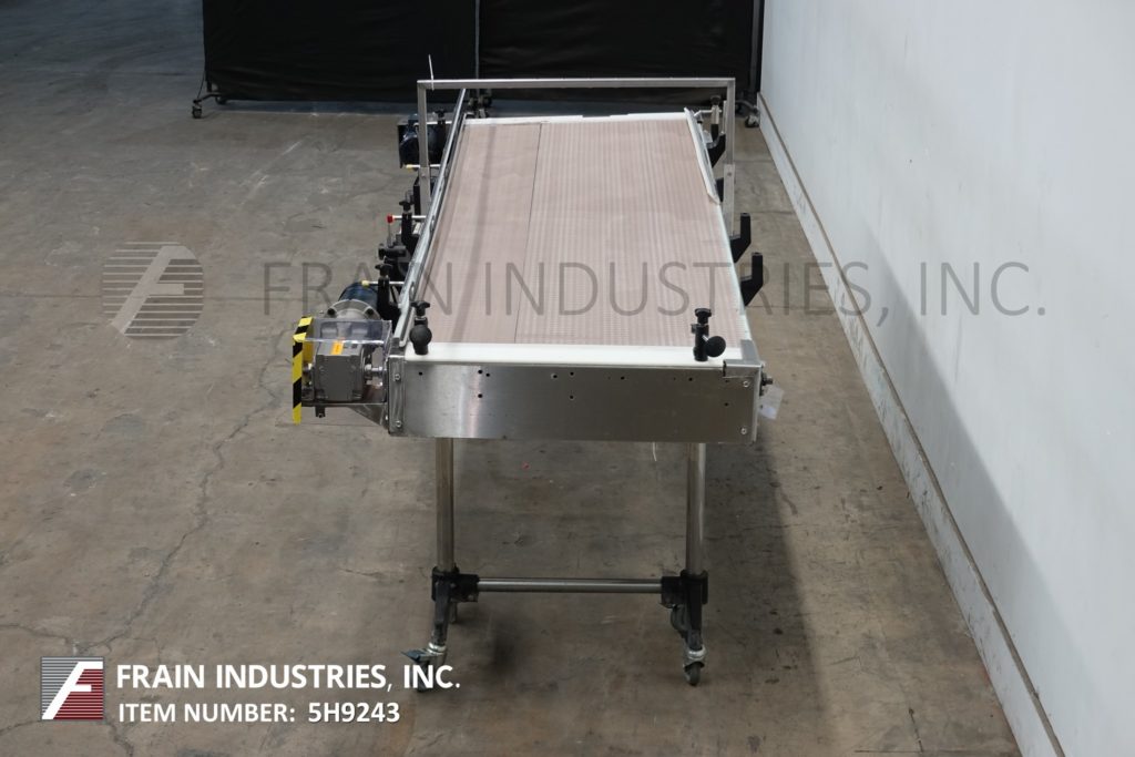 Unscrambler Accumulators, 36" wide x 112" long, Stainless Steel bi-directional off-line accumulation table - Image 3