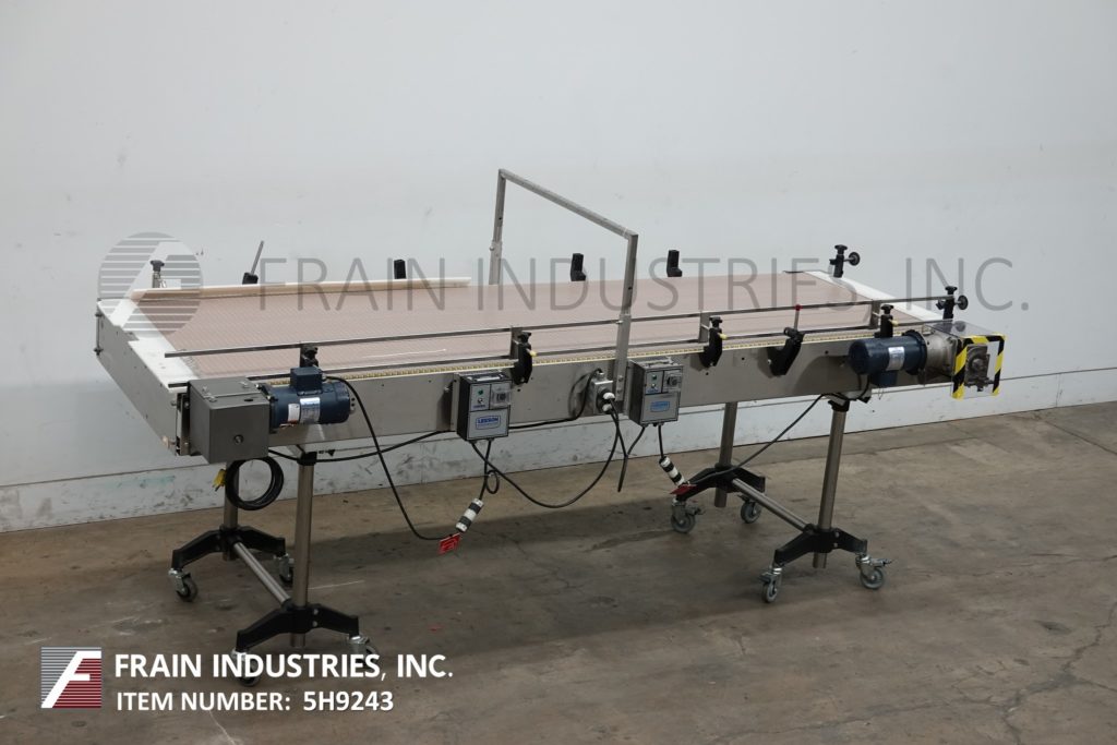 Unscrambler Accumulators, 36" wide x 112" long, Stainless Steel bi-directional off-line accumulation table - Image 5