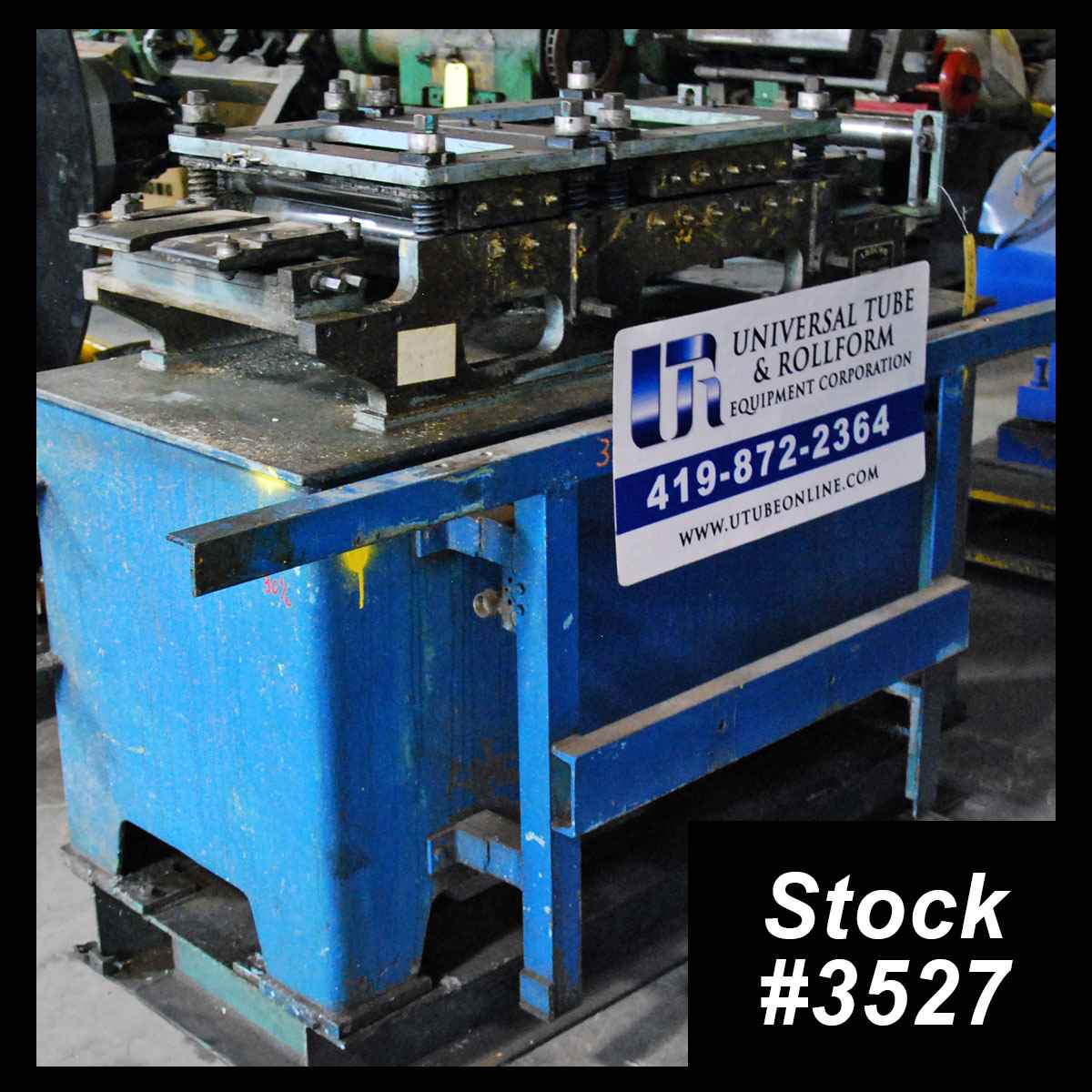 12" Ardcor, 16-roll, stock straightener, idler rolls, 2 entry pinch rolls, 1977 - Image 1