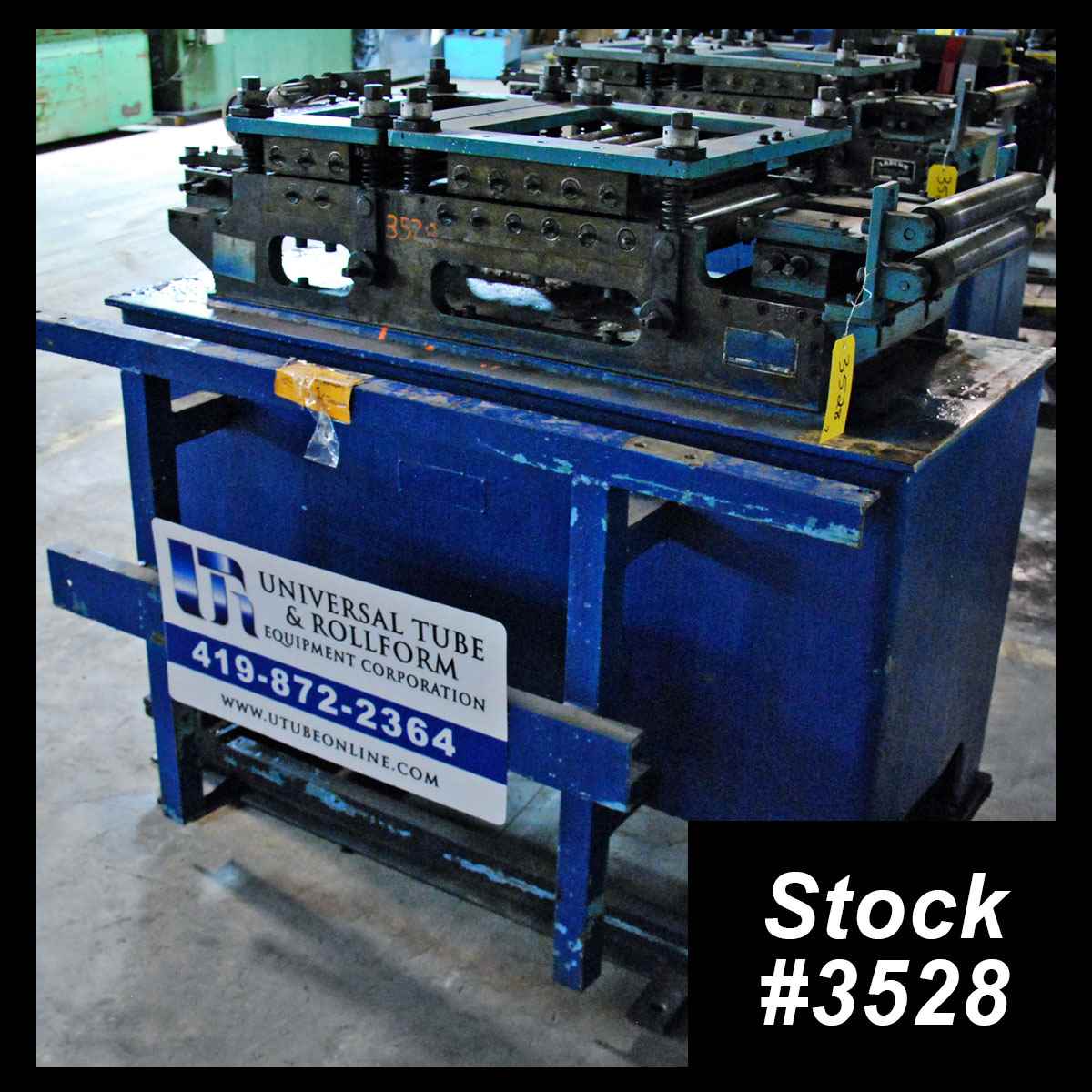 12" Ardcor, 16-roll, stock straightener, idle rolls, 2 entry pinch rolls, 1977 - Image 1