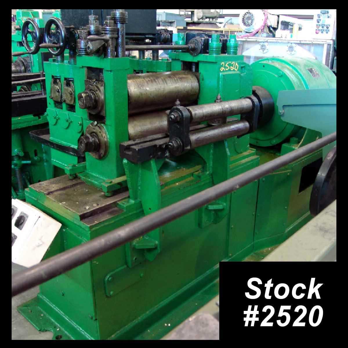 22" x 4" Tacke Olalde, slitting line, 10000 lb., 20" recoiler, 24" 72" OD, 16"-24" ID, air brake, manual - Image 1