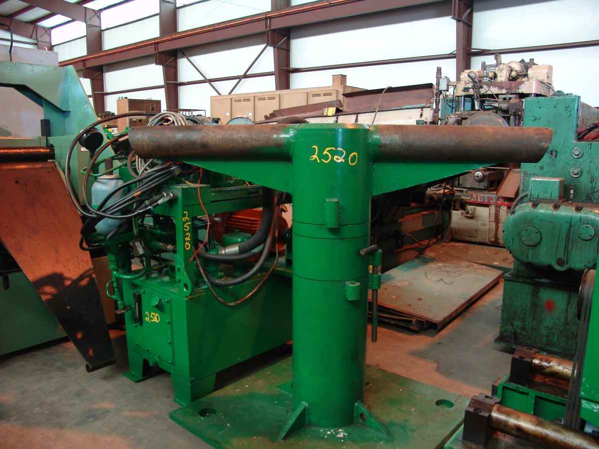 22" x 4" Tacke Olalde, slitting line, 10000 lb., 20" recoiler, 24" 72" OD, 16"-24" ID, air brake, manual - Image 4