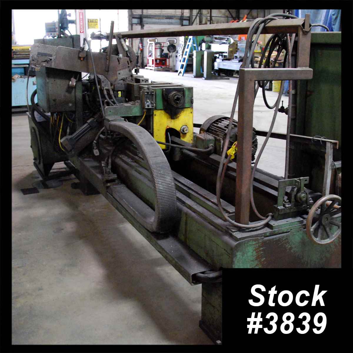 3" Haven #912, double end facer, parts machine, 60" tube length - Image 1