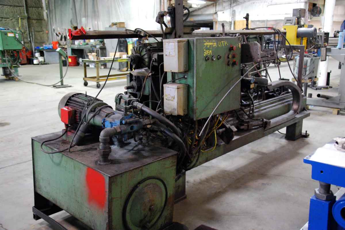 3" Haven #912, double end facer, parts machine, 60" tube length - Image 2